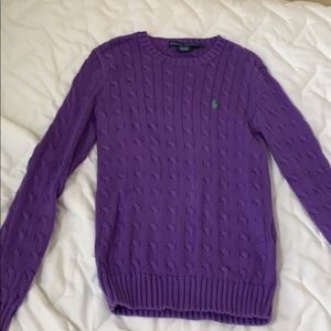 Ralph Lauren cable knit sweater